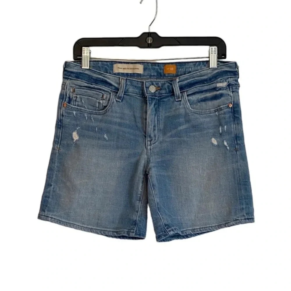 Pilcro And The Letterpress Denim Shorts